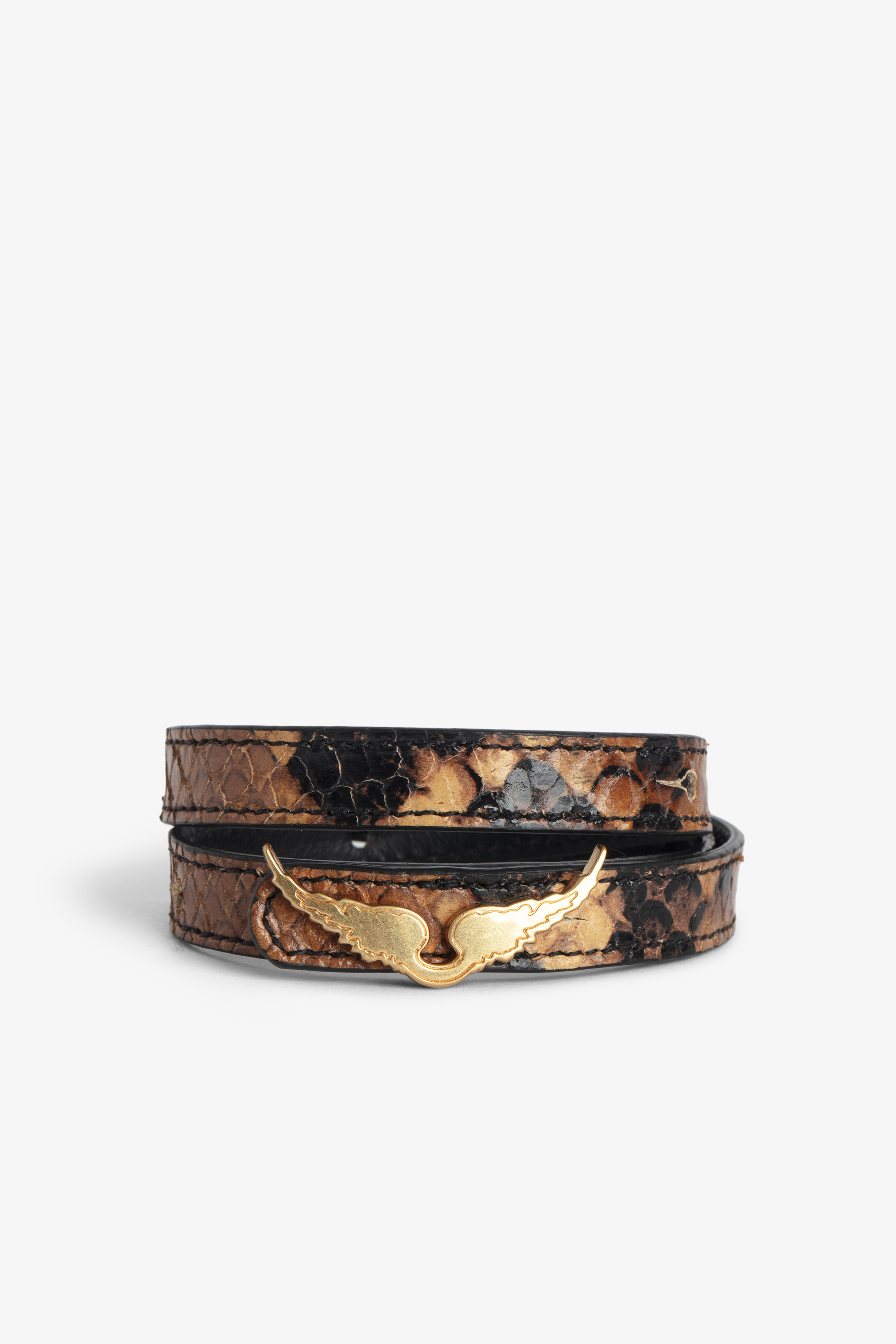 Rock Wild Double Leather Bracelet