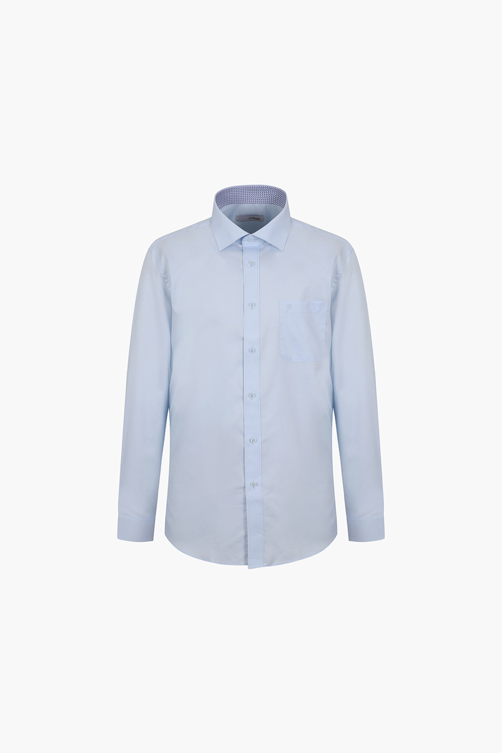 트윌 배색 162 비즈니스 셔츠 블루 SE4SM11LS162SBU