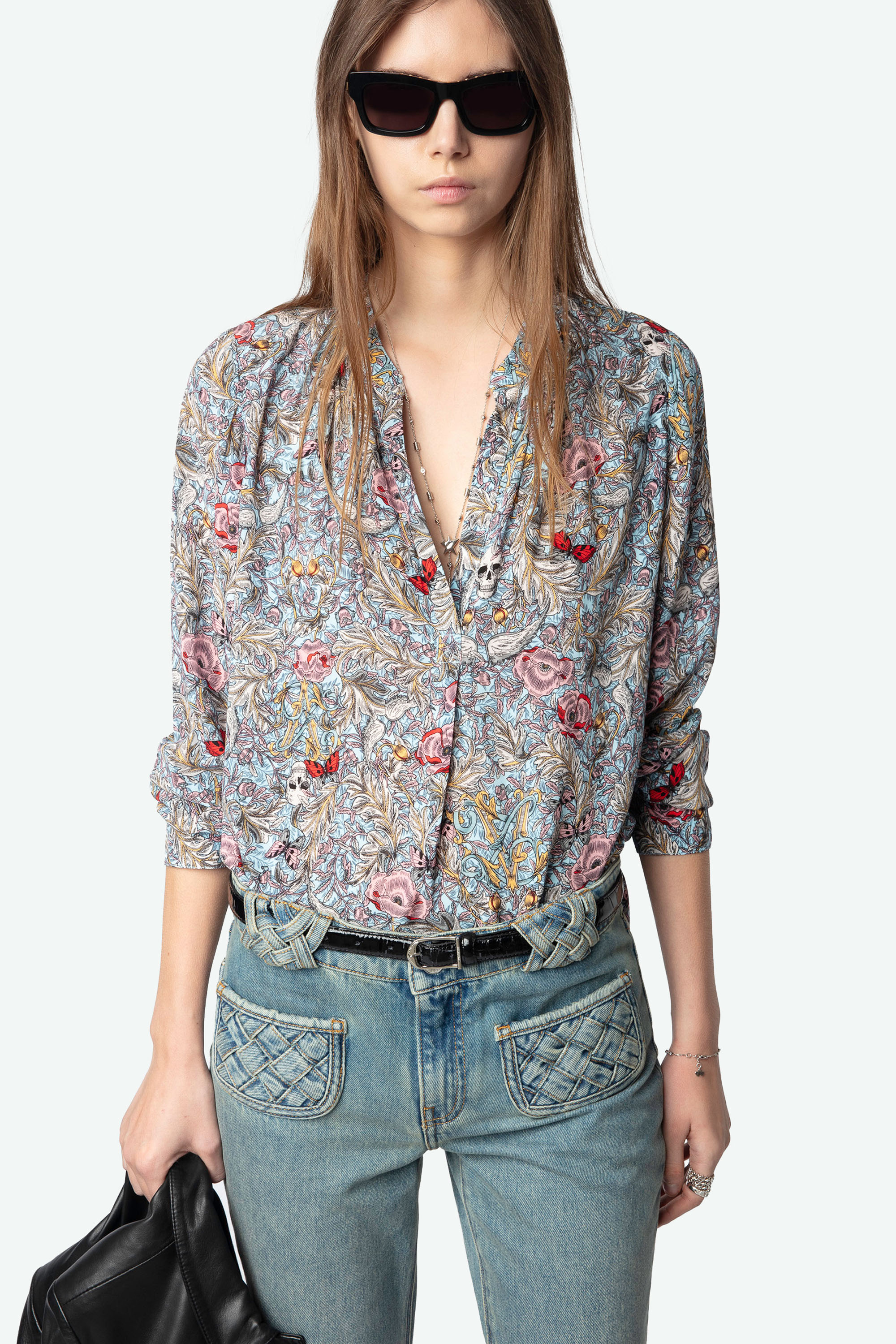 Tink British Flower Blouse