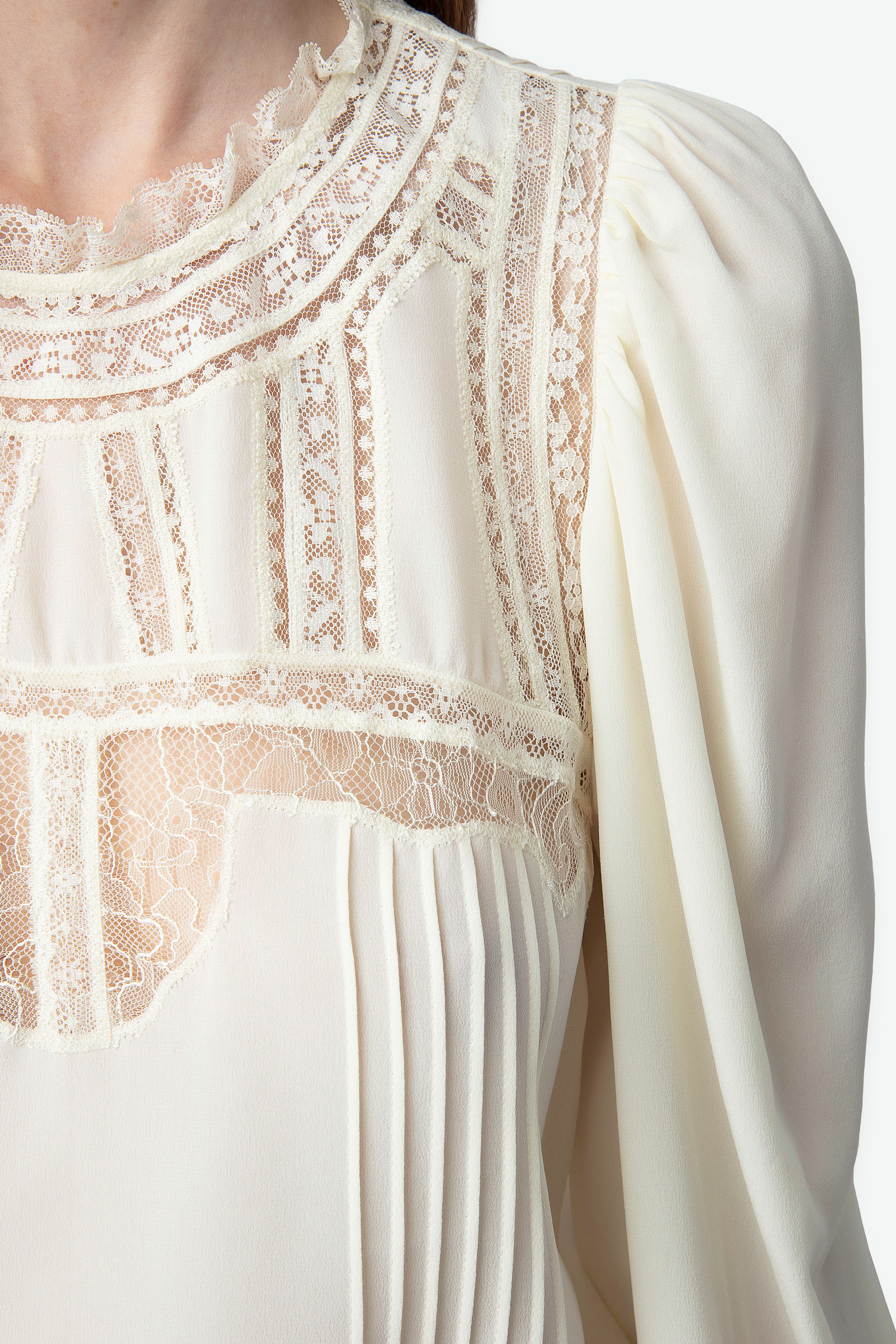 [특가] Thena Silk Blouse