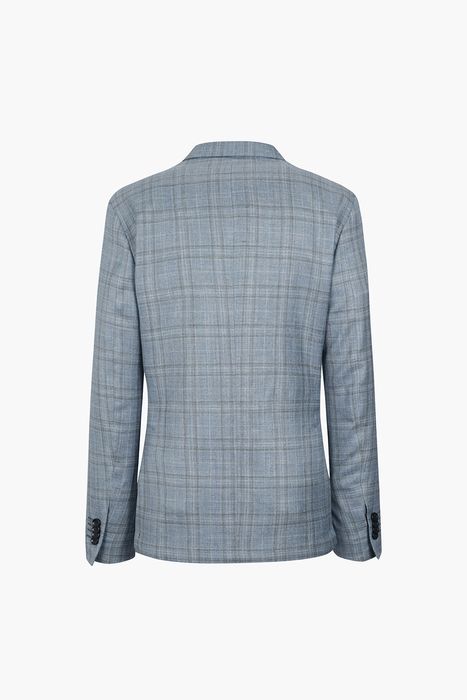 울 실크 혼방 로로피아나 테일러드 자켓 F74QH0456700