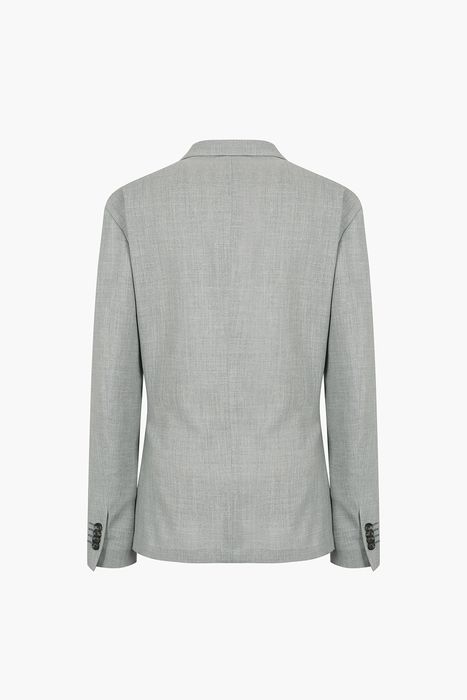 울 실크 혼방 로로피아나 테일러드 자켓 F74UH0384200