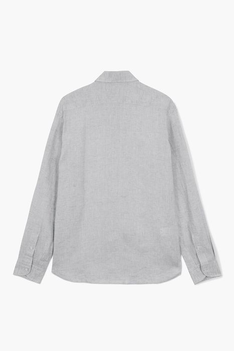 BEAULIEU 코튼 베이직 와이드 카라 셔츠 BE060P541002