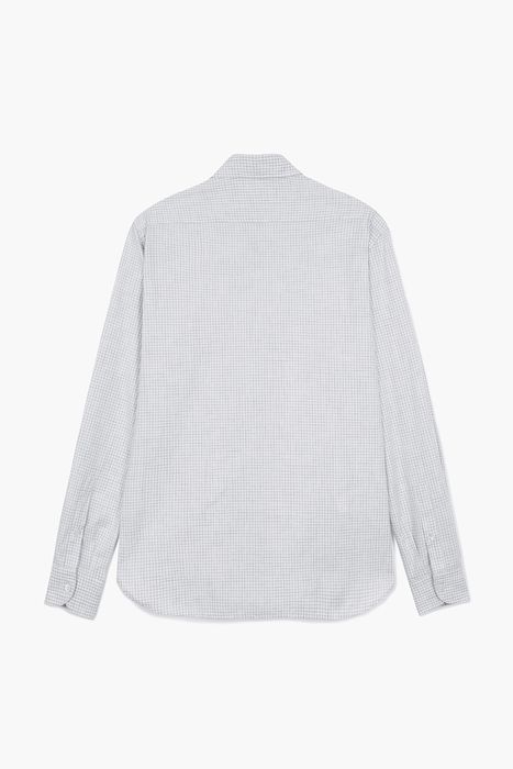 BEAULIEU 코튼 깅엄 체크 셔츠 BE160P544301