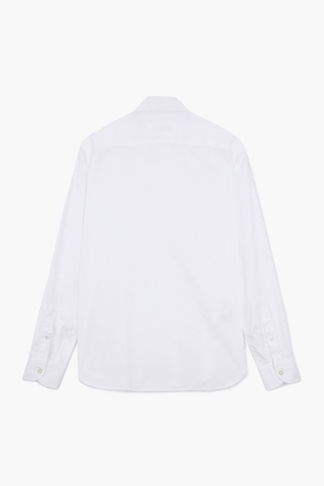 BEAULIEU 코튼 베이직 와이드 카라 셔츠 BE160P544401