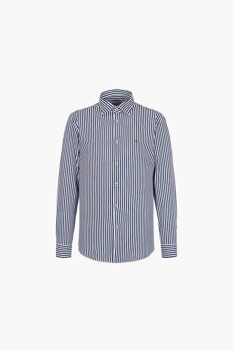 스트레치 스트라이프 323 컴포터블 셔츠 네이비 SE5SM21LS323SNY