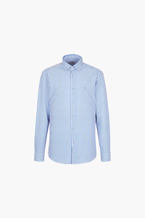 스트레치 스트라이프 323 컴포터블 셔츠 블루 SE5SM21LS323SBU