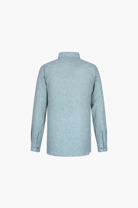 시어서커 프린트 129 비즈니스 셔츠 그린 SE5SM11LS129SGE