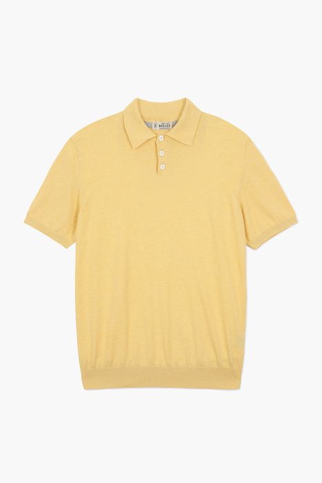 MC 코튼 폴로 반소매 니트 BR1021P554012