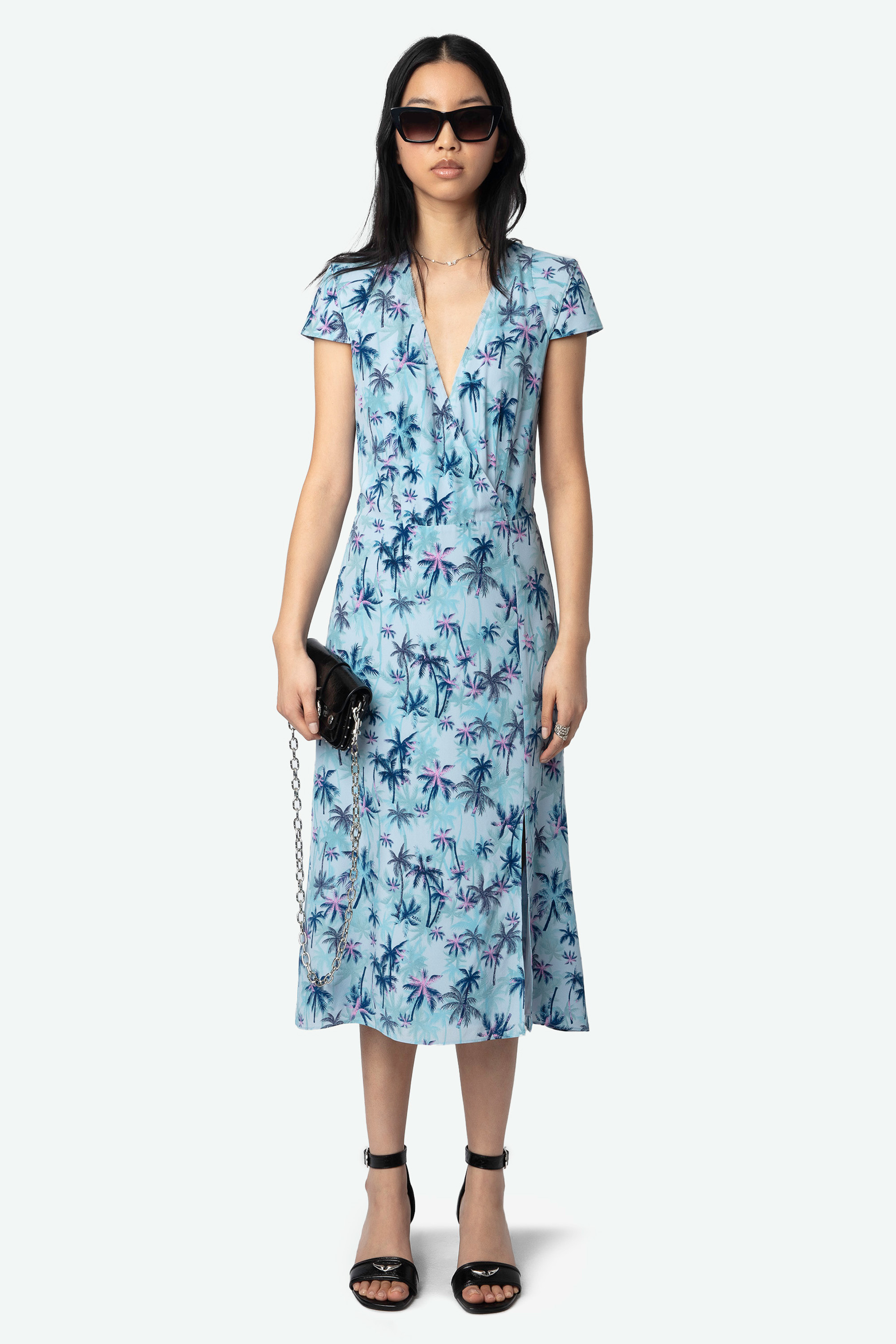 Rapaz Palm Silk Dress