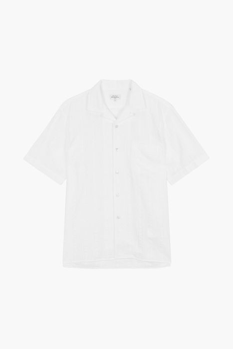 코튼 포켓 테일러드 카라 반소매 셔츠 BD1400901