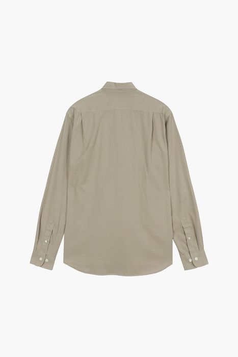 PATROL 면 혼방 버튼 다운 투 포켓 셔츠 BD0500588