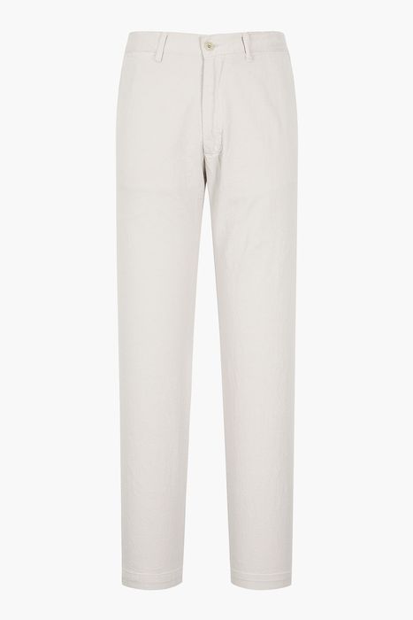 TYRON 린넨 혼방 스트레이트 캐주얼 팬츠 BD57106113