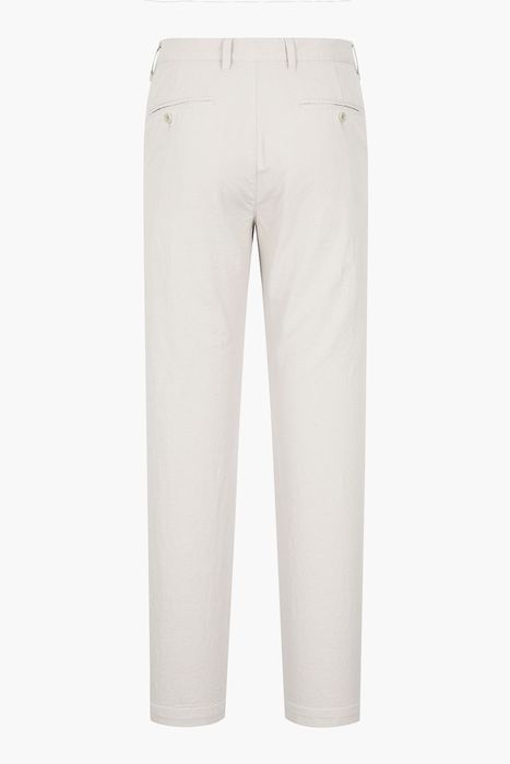 TYRON 린넨 혼방 스트레이트 캐주얼 팬츠 BD57106113