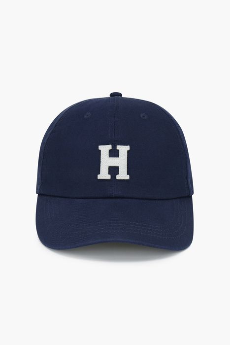 코튼 H 빅 로고 볼캡 BDB140102