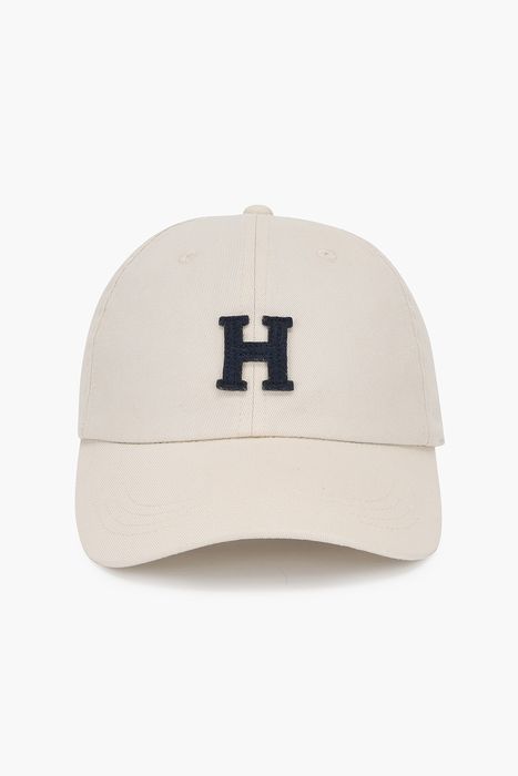 코튼 H 빅 로고 볼캡 BDB140101