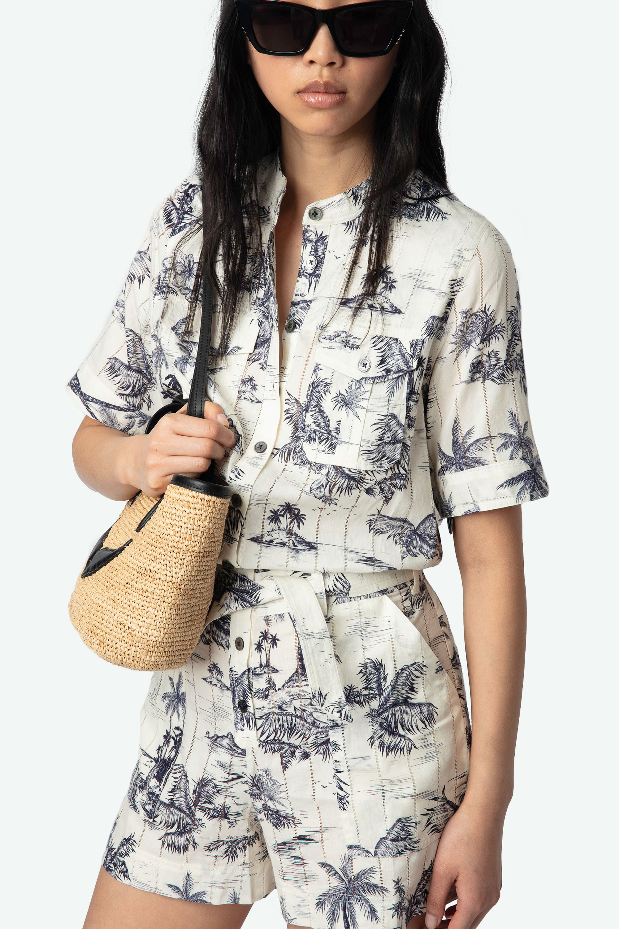 Cook Tropical Cotton Jumpsuit