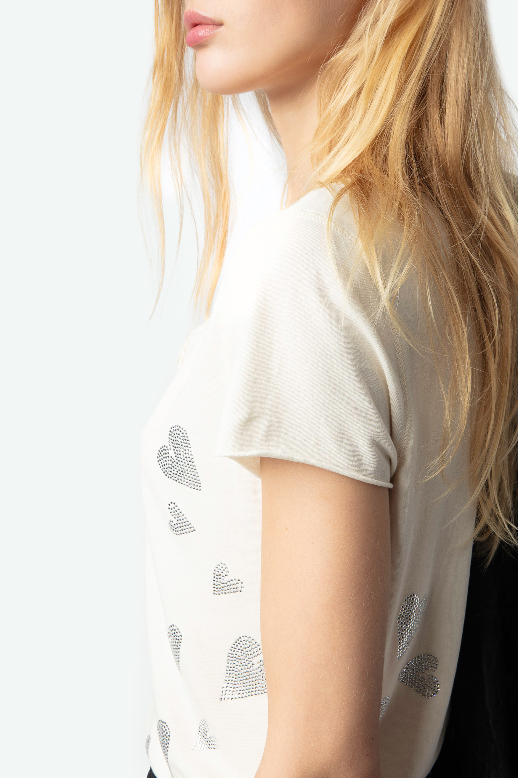 Tunisien Heart Strass T-shirt