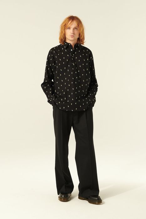 PILOT 면 혼방 밴딩 벌룬 팬츠 24 4 152 0152 BW