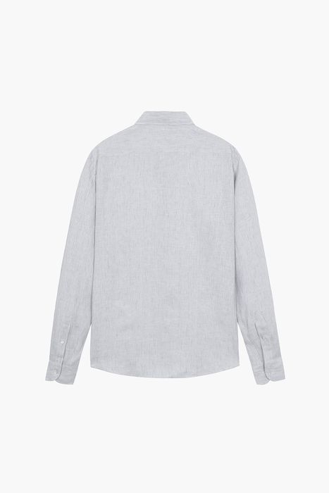 BEAULIEU 린넨 스트라이프 셔츠 BE060P544501