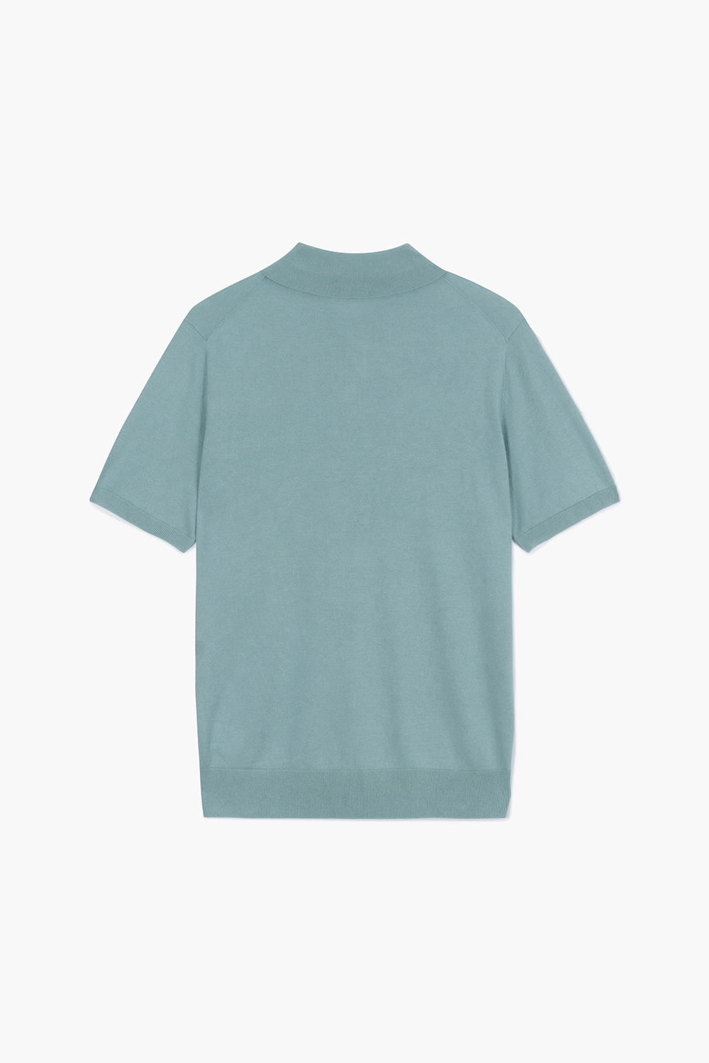 실크 혼방 폴로 반소매 니트 1223ALMASW818