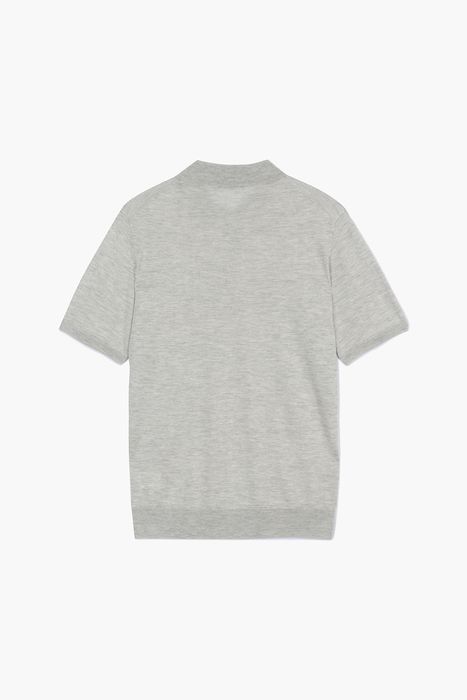 캐시미어 혼방 폴로 반소매 니트 1224SAMRKANDW3116