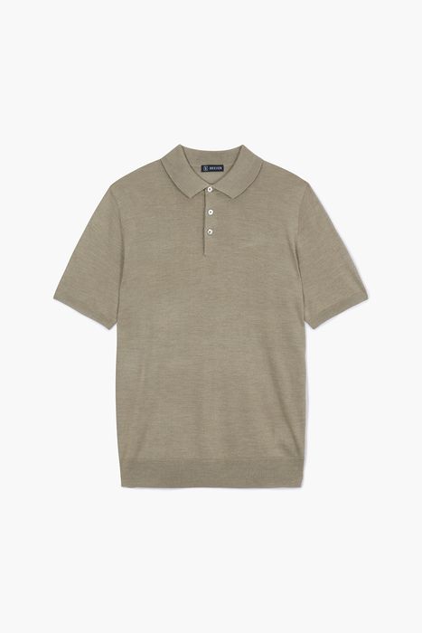 캐시미어 혼방 폴로 반소매 니트 1224SAMRKANDW3117