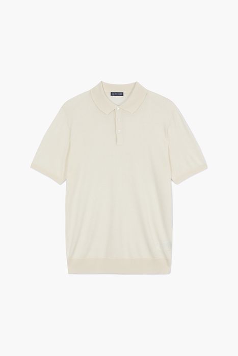 캐시미어 혼방 폴로 반소매 니트 1224SAMRKANDW3100