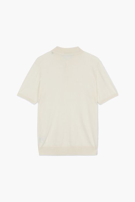 캐시미어 혼방 폴로 반소매 니트 1224SAMRKANDW3100