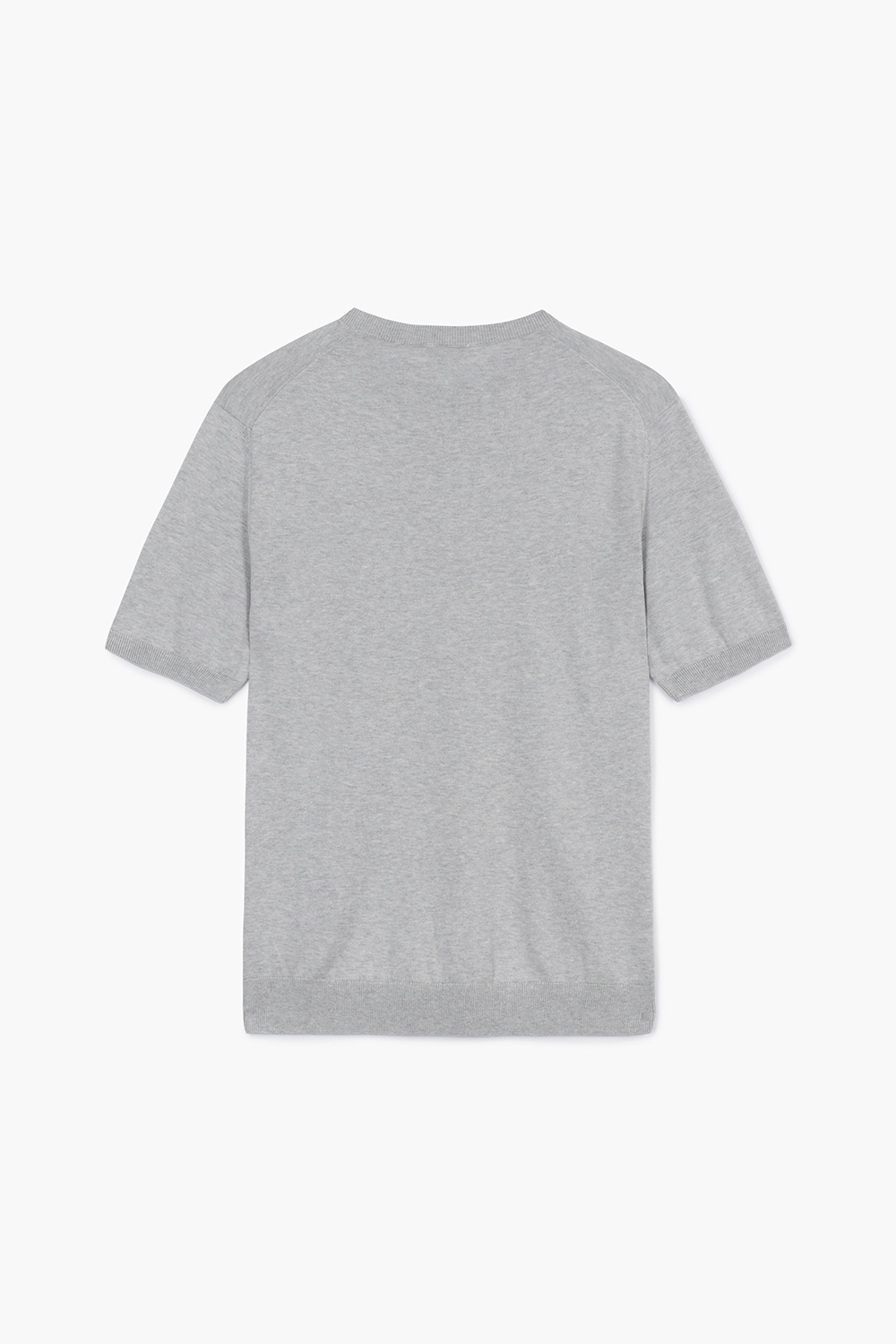 MC 실크 혼방 크루넥 반소매 니트 BPS132P555201