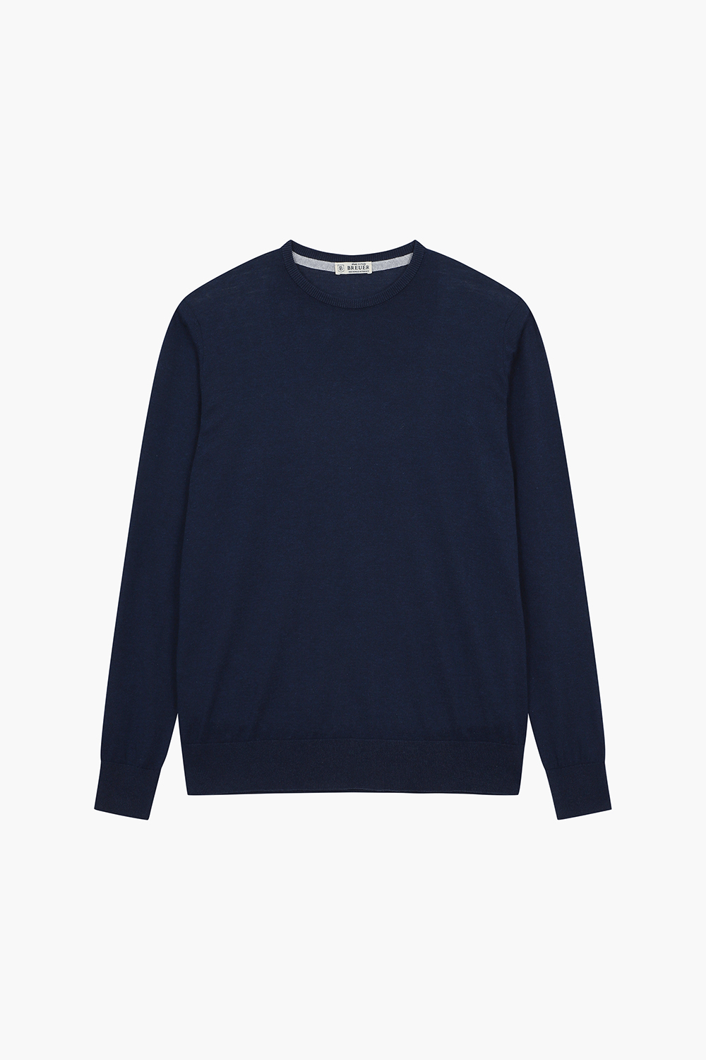 ROND 코튼 크루넥 긴소매 니트 BR1001P554001