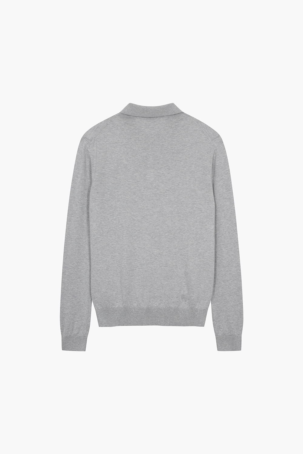 실크 혼방 폴로 긴소매 니트 BPS133P555201