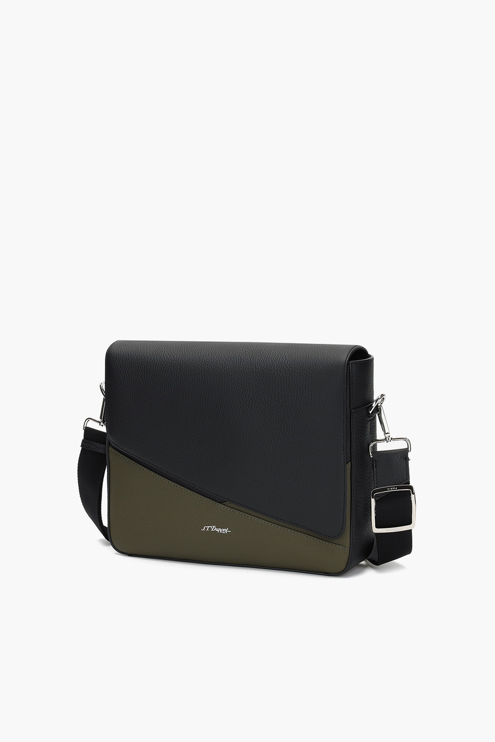 네오캡슐그레인 메신져백 카키/블랙 CG181444Z