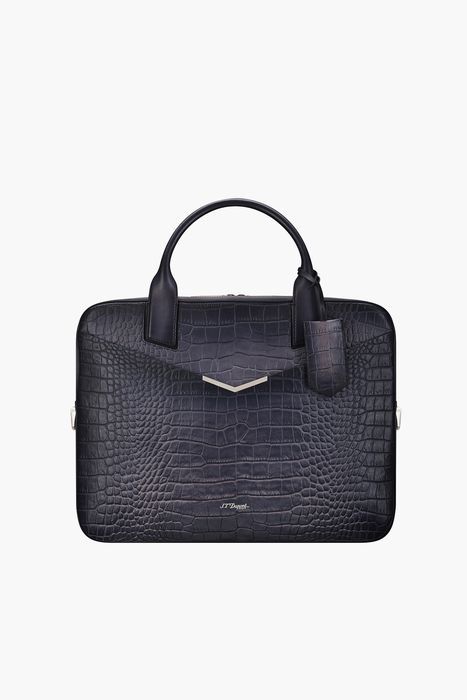 24 르글랑 아뜰리에 크로코패턴 도큐먼트 홀더 블랙 CG191575Z