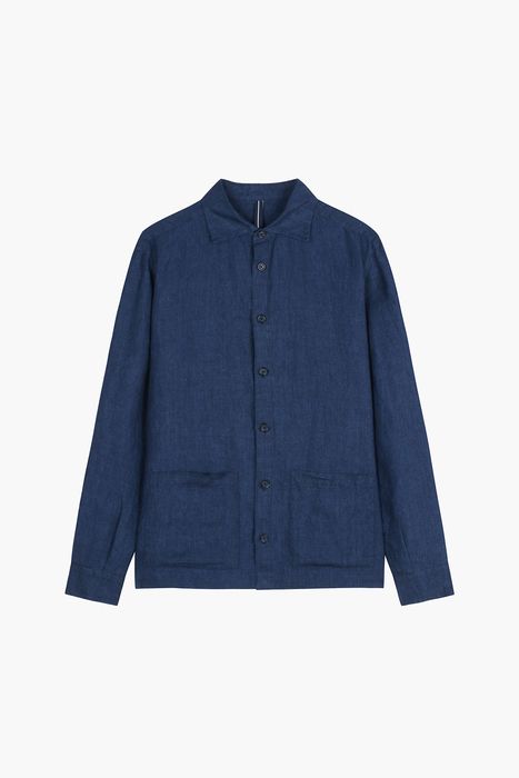 GIACCA 린넨 셔츠형 캐주얼 자켓 JK1761334892