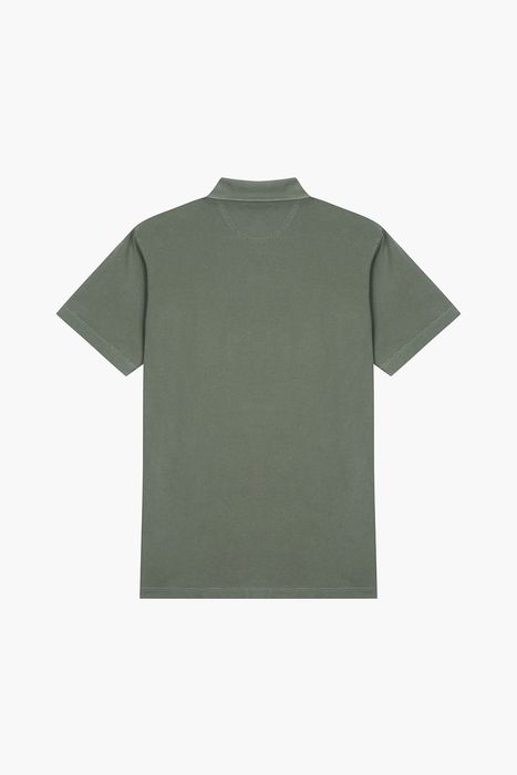 MC 코튼 버튼 다운 반소매 티셔츠 69170P562305