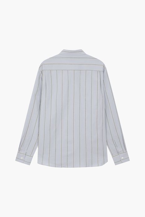 ARTIST 코튼 스트라이프 투 포켓 셔츠 CH43OJCBWS