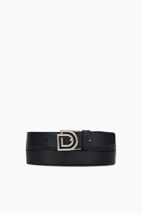 DD로고 버클 팔라듐 35MM 리버서블 벨트 블랙 CJ9351002Z