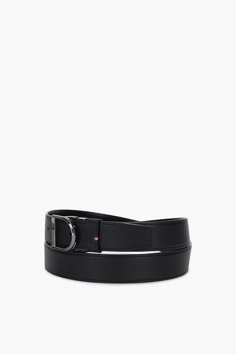 D로고 버클 리버서블 루테늄 35MM 리버서블 벨트 블랙 CJ9351200Z