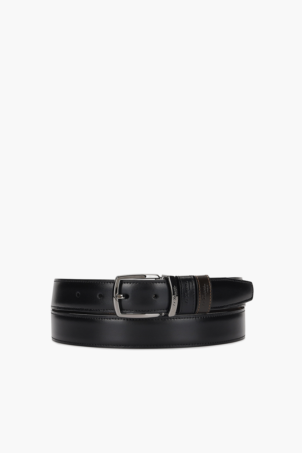 루테늄 핀버클 스무스레더 30mm 벨트 블랙/브라운 양면 CJ8490120Z