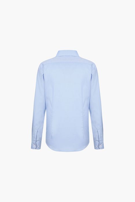 도비 옥스포드 원피스 카라 309 컴포터블 셔츠 블루 SE5SM21LS309SBU