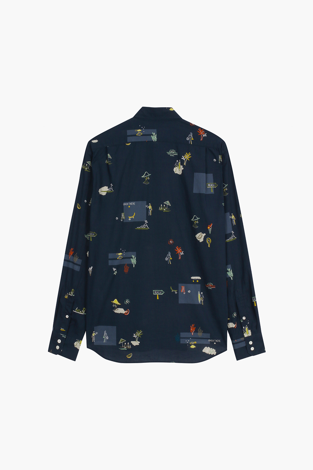 PAUL 코튼 일러스트 셔츠 BD1103203