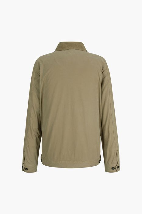 DAX 코튼 코듀로이 넥카라 점퍼 BDE312002