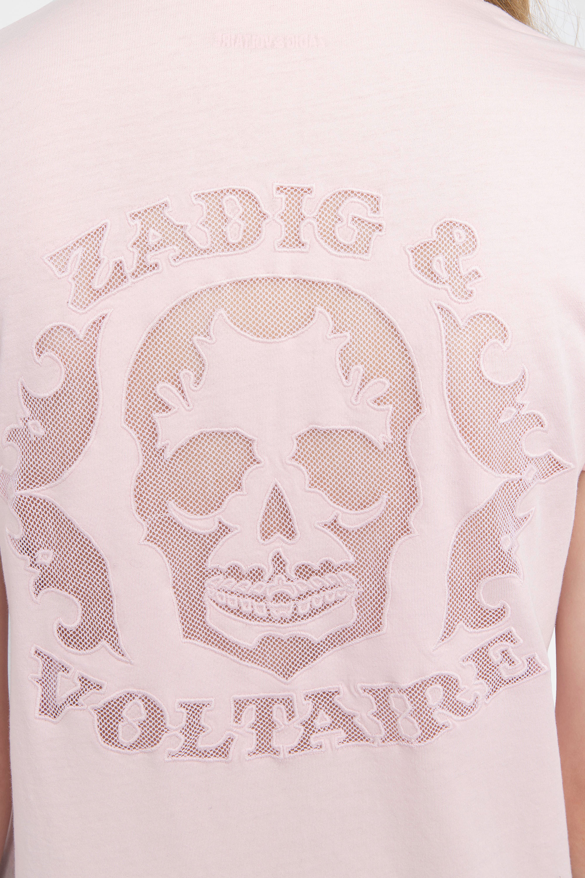 Story Fishnet Skull T-shirt