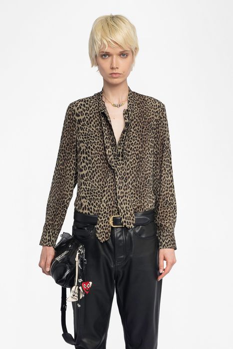 Tulba Leopard Blouse