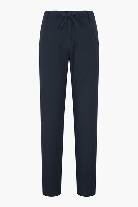 TANKER 코튼 드로우스트링 슬림 팬츠 BD5611802