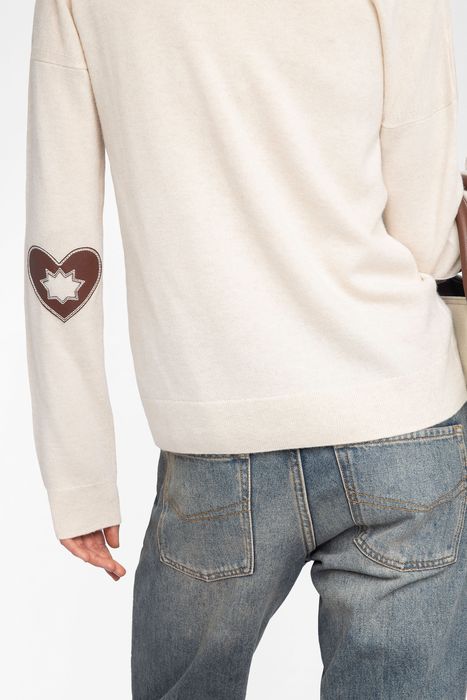 Vivi Heart Patch Knit