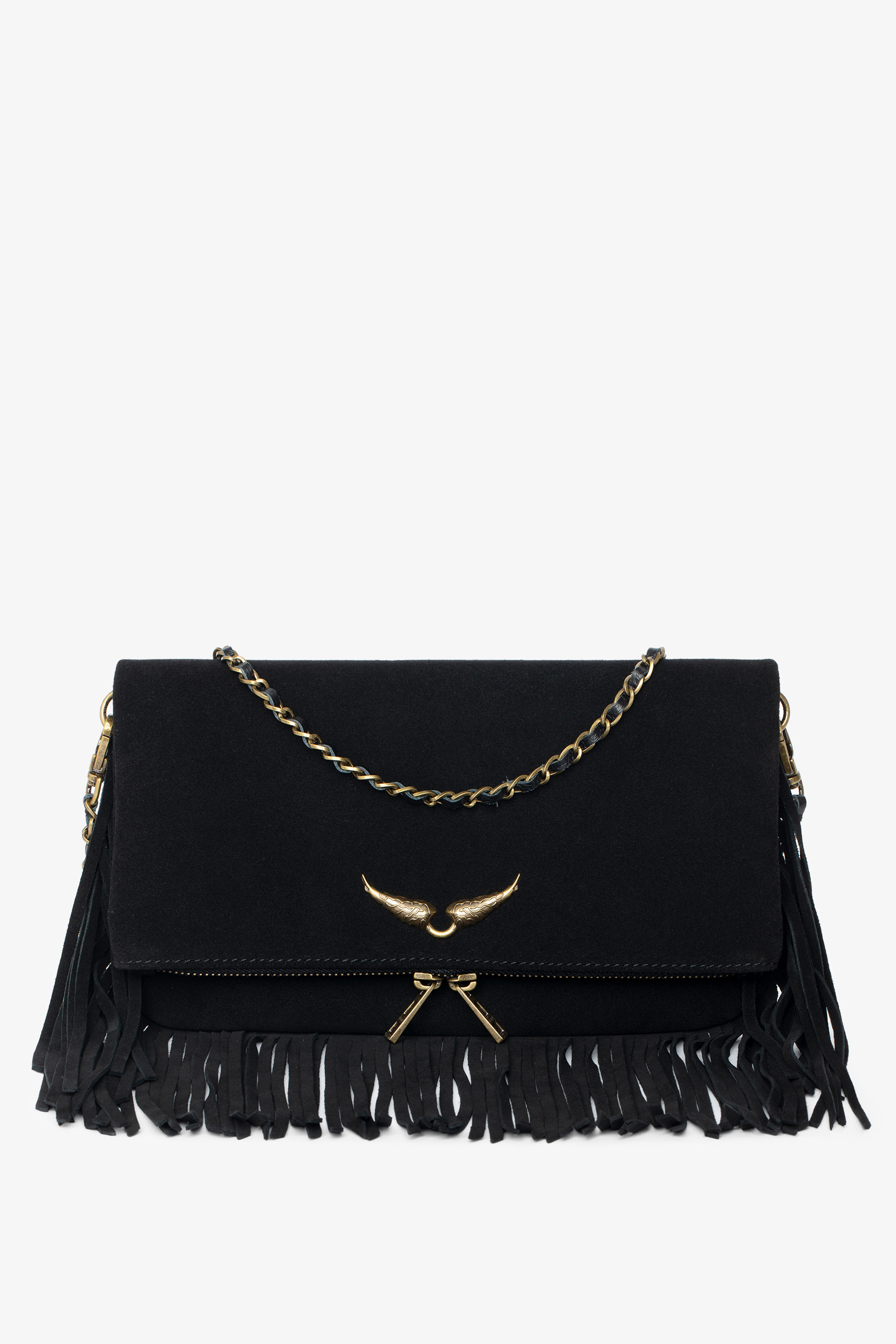 Rock Suede Fringes Bag