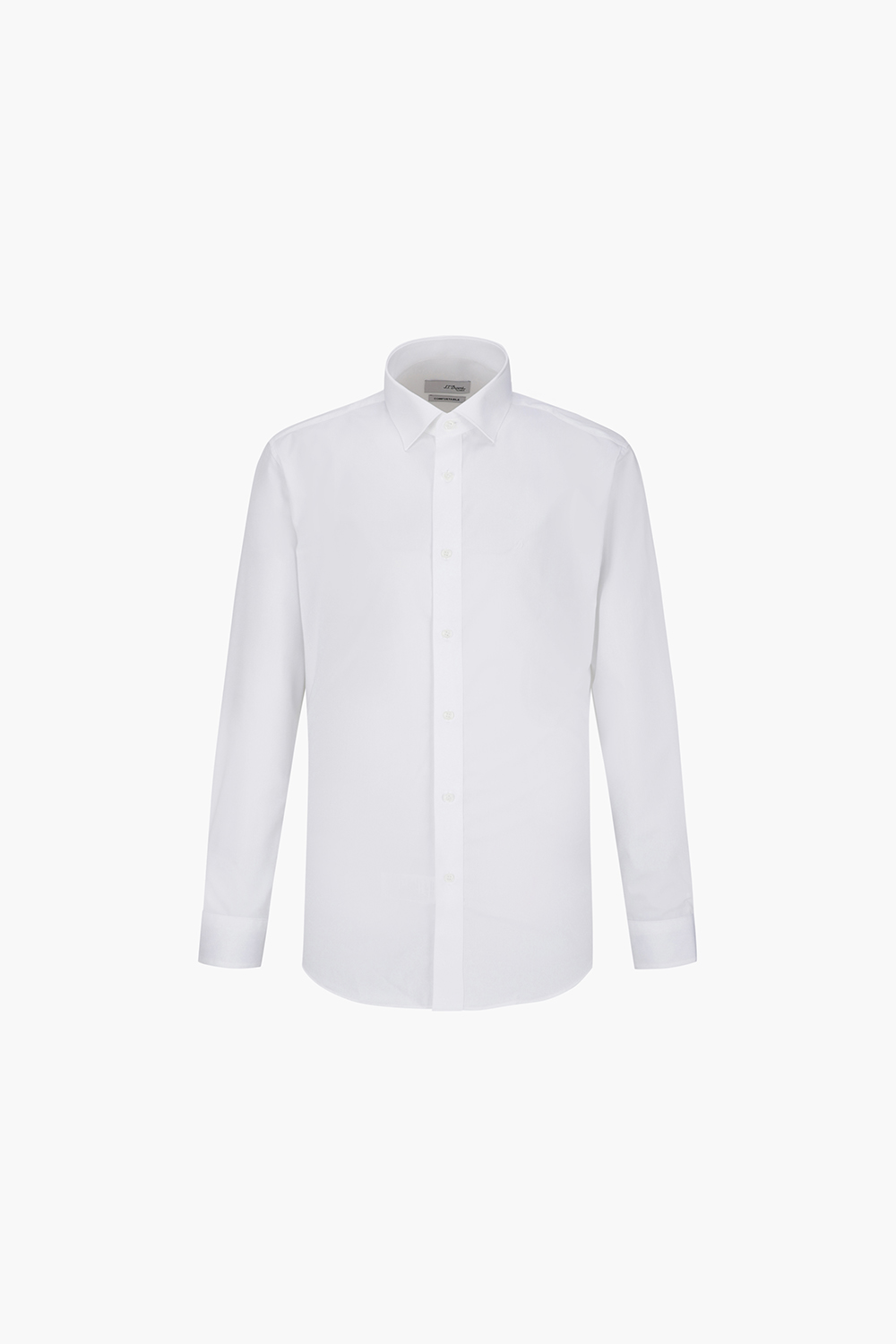 사틴 솔리드 751 컴포터블 셔츠 화이트 SE4FM22LS751SWH