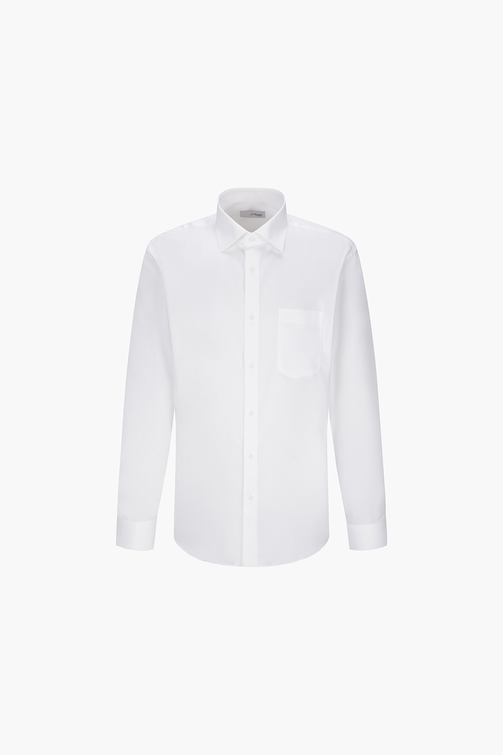 사틴 솔리드 161 비즈니스 셔츠 화이트 SE4FM11LS161SWH